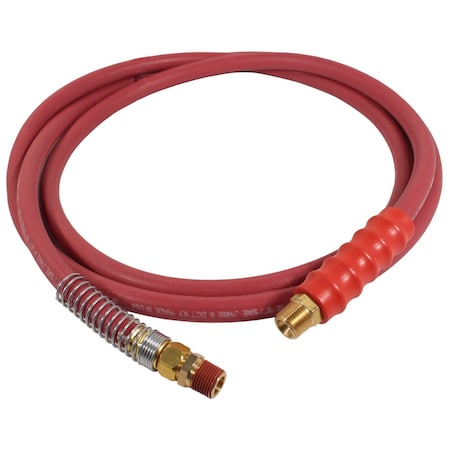 Phillips Line, Air, Brake, Straight Rubber, 15 Ft Working Length, Red Rubber, W/ Red Emergency Grip 11-81178
